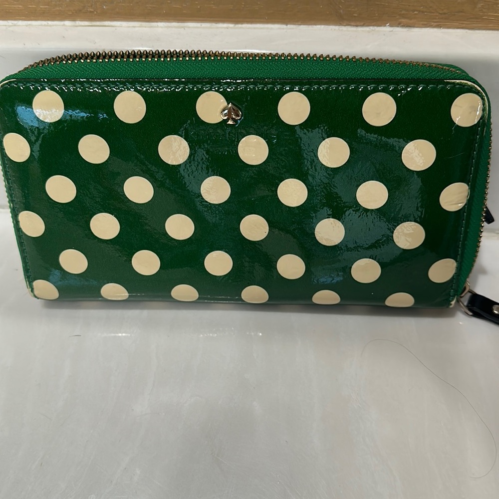 Kate spade Kelly green wallet